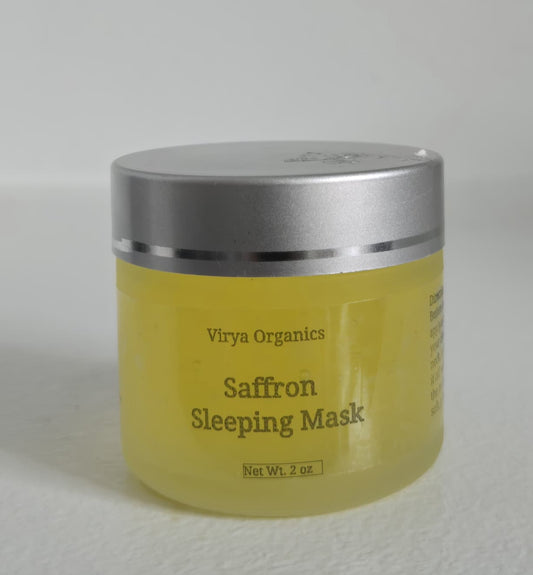 Saffron Sleeping Mask / Face Brightening Gel