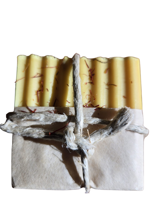 Turmeric Tallow Soap with Saffron
